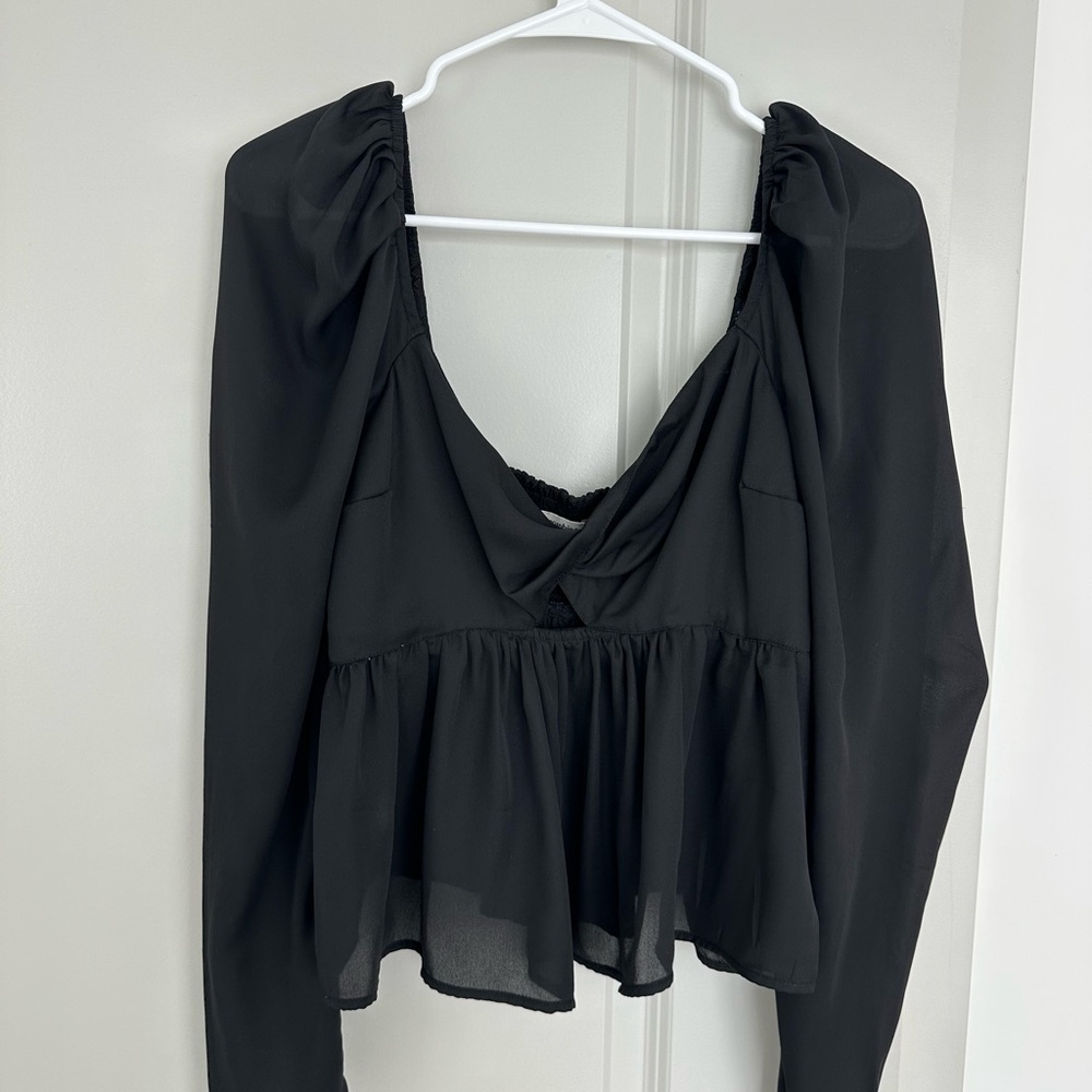 Abercrombie & Fitch Black Blouse